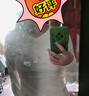 嬌茹妮設(shè)計(jì)感小眾V領(lǐng)純棉長(zhǎng)袖T恤女春秋內(nèi)搭短款打底衫美式辣妹修身上衣 杏色 XL 曬單實(shí)拍圖