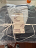 無印良品（MUJI）無側(cè)縫 法蘭絨睡衣 男士家居服 深藏青色 M 曬單實(shí)拍圖