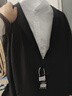 獵堰西裝整套男青少年高中生大學(xué)生男畢業(yè)答辯正裝休閑面試西服套裝夏 西服+西褲【2件套】 5XL 【180~200斤】 曬單實(shí)拍圖