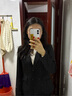 古緹琪職業(yè)西裝套裝女酒店經(jīng)理工作服春秋職業(yè)裝女裝套裝正裝女西服外套 黑色西裝+褲子 XL 曬單實(shí)拍圖