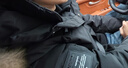 坦博爾羽絨服男女同款短款毛領(lǐng)派克加厚保暖外套TF236579 黑色 175  曬單實(shí)拍圖
