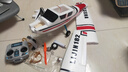航模固定翼飛機(jī) 塞斯納cessna182翼展1.2米賽斯納遙控入門練習(xí)機(jī) ARF到手飛（紅色） 曬單實拍圖