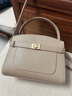 百麗包包女包新高級質(zhì)感通勤休閑斜挎手提包8223EAX5 灰色 F 曬單實(shí)拍圖