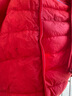 迪士尼寶寶童裝男女兒童輕薄常規(guī)羽絨服時尚休閑保暖舒適外套24年秋冬季新款 234S1845紅色 130 曬單實(shí)拍圖