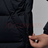 Jordan男子喬丹 長(cháng)款羽絨服 防寒保暖 連帽擋風(fēng)外套FV7270-010黑2XL 曬單實(shí)拍圖