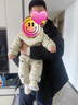 babylove嬰兒保暖套裝秋冬季純棉男女寶寶上衣褲子夾棉加厚兩件套棉服冬裝 曬單實(shí)拍圖