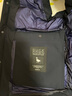 哈吉斯（HAZZYS）男裝 羽絨服背心馬甲ASFZU0BDI02 深藏青色DN 170/92A46 曬單實(shí)拍圖