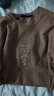 卡賓男裝 石墨烯毛衣秋新款國風(fēng)古樹刺繡針織衫休閑線衫A 咖啡色65 M /170/48 曬單實拍圖