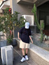 曼迪尚100%純棉重磅日系卡通蠟筆小新印花短袖T恤男女夏季情侶半 【純色】白色 薄款 220g L 【120-130斤】 曬單實(shí)拍圖