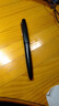 金豪（Jinhao） 鋼筆80纖維黑簽字筆練字學(xué)生專(zhuān)用高檔商務(wù)辦公高端男士女士硬筆書(shū)法小學(xué)生三年級 黑色-金夾 0.38mm 曬單實(shí)拍圖
