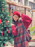 圣保美過(guò)新年紅色毛衣背帶連衣裙女秋冬季2025新款小個(gè)子穿搭長(cháng)裙子套裝 套裝【毛衣+背帶裙】 M 碼 曬單實(shí)拍圖