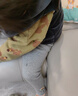 貝瑞加（Babyprints）寶寶打底褲秋冬加絨加厚中小童褲子幼兒園學生外穿保暖褲 淺灰120 曬單實拍圖