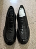 森達休閑皮鞋男牛皮保暖套腳復(fù)古休閑鞋JDZ12DM4 黑色 39 曬單實拍圖