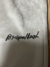 BJHG不計(jì)后果環(huán)保麂皮絨撞色拼接美式休閑褲潮牌男秋寬松直筒垂感長(zhǎng)褲 霜灰色 2XL 曬單實(shí)拍圖