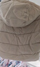 巴拉巴拉童裝兒童棉服男童女童外套冬裝棉衣繡花寶寶衣服 淺卡其50311 130 曬單實拍圖