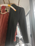 孕尚孕婦褲外穿2026春秋新款垂順西裝褲抽繩無(wú)托腹直筒休閑打底煙管褲 黑色 L 曬單實(shí)拍圖