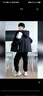 阿尼三青少年加絨沖鋒衣外套男款三合一2025秋冬季初中高中學生防風夾克 黑色+內(nèi)膽【三合一/可拆卸內(nèi)膽】 L 曬單實拍圖
