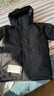 君羽羽絨服男新款戶(hù)外加厚白鵝絨服800蓬防風(fēng)保暖白鵝絨夾克H52217 黑色 S （推薦120斤以下） 曬單實(shí)拍圖
