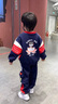 G·DUCK KIDS小黃鴨童裝男童套裝兒童最新款春裝3歲寶寶網(wǎng)紅時(shí)髦哪吒衛(wèi)衣兩件 紅色 130 cm 曬單實(shí)拍圖
