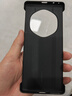 榮耀Magic3Pro手機殼原裝皮革保護套榮耀magic3至臻版保護殼后殼 Magic3 至臻版皮革保護殼（黑色） 曬單實(shí)拍圖