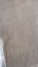 Homlean美式高街牛仔褲男夏季復(fù)古水洗vibe微喇休閑長(zhǎng)褲子YX04泥黃S 曬單實(shí)拍圖