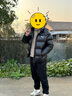 彪馬（PUMA）90絨保暖連帽短款鴨絨外套男子新款秋冬羽絨服585408 黑色-01 M (175/96A) 曬單實(shí)拍圖