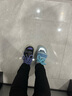 OETZI冰人奧茲 果凍鞋情侶款潮鞋百搭鞋子男鞋低幫小丑鞋板鞋 男女同款 藍色T23340102 36 曬單實(shí)拍圖