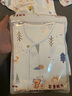 夢(mèng)動(dòng) 半背衣新生兒嬰兒衣服上衣和尚服純棉初生秋衣春秋寶寶全背單件 黃色兔子系帶+藍色兔子系帶 全背上衣 52 【0-1個(gè)月9斤以?xún)葘殞殹?曬單實(shí)拍圖