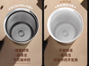 eno高顏值保溫杯男女吸管水杯子便攜316內膽隨行咖啡杯教師節禮物 經(jīng)典黑500ml陶瓷層內膽 曬單實(shí)拍圖