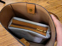 暇步士（Hush Puppies）包包女包輕奢品牌真皮時(shí)尚水桶包洋氣手提斜挎包通勤包情人節禮物 棕色HA-127270650 曬單實(shí)拍圖