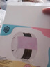 玫膚美寶寶嬰幼兒童隔音耳罩防噪音耳機睡眠新生兒睡覺(jué)防水飛機降噪舒適 伸縮綁帶款粉色【0-1歲】E4 曬單實(shí)拍圖