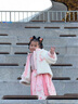 牧余漢服發(fā)飾女兒童古風(fēng)發(fā)夾頭飾超仙女童流蘇發(fā)卡中國風(fēng)寶寶公主對夾 橘色流蘇發(fā)夾【一對裝】 曬單實(shí)拍圖