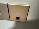 華為坤靈AP面板全屋wifi6套裝標(biāo)準(zhǔn)版/Pro版/5g分布式路由器無線AP穿墻王企業(yè)級家用網(wǎng)絡(luò)覆蓋 1800M丨5雙網(wǎng)口+8口滿供交換機(jī)/四色可選 曬單實(shí)拍圖