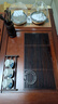 金灶（KAMJOVE）黑檀木古花木整套茶具茶盤(pán)實(shí)木茶臺(tái)燒水壺 全自動(dòng)功夫茶臺(tái)K-750 搭配H9 陶瓷茶具 茶水桶 1個(gè) 曬單實(shí)拍圖