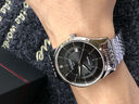 瑞士名牌天梭手表男士全自動(dòng)機械表防水夜光時(shí)尚專(zhuān)用超薄真鉆男表 T.3358.本色黑面送原裝表皮帶 40mm 曬單實(shí)拍圖