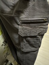 HOLLISTER24春秋款工裝黑色多色側邊大口袋長褲男裝KI330-4113 深棕色 30 32 180/76A 曬單實拍圖