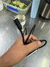 HAPPYMAKER適用蘋果16promax數(shù)據(jù)線充電器保護(hù)套iPhone15/14/13防折斷12線兩端防寵物咬iPhone16通用款 蘋果雙typec四件套【黑色背面】 曬單實拍圖