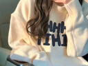 詩(shī)蒂淑圓領(lǐng)毛衣女秋冬內搭2025新款日系慵懶風(fēng)寬松溫柔保暖針織衫女上衣 3582 M 曬單實(shí)拍圖