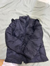 富羅迷女童輕薄羽絨服冬季兒童白鴨絨短款洋氣保暖外套 黑色 140cm  曬單實(shí)拍圖