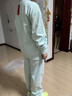 李寧童裝衛(wèi)衣衛(wèi)褲套裝男女童2025夏季新款束腳長(zhǎng)褲圓領(lǐng)上衣運(yùn)動(dòng)套裝 淡苔藍(lán)-2 165 曬單實(shí)拍圖