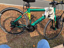 GUNS. N. ROSES 槍花高碳鋼破風(fēng)公路自行車(chē)成人男女競賽700C變速山地車(chē)跑車(chē)彎把 槍花700C高碳鋼綠色 26寸 21速 曬單實(shí)拍圖