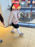 PONY 波尼KIDS 男女中大兒童戶(hù)外運動(dòng)休閑跑步鞋網(wǎng)眼透氣厚底緩震防滑 241K1MD14PK 粉 35 適合腳長(cháng)約221~225mm 曬單實(shí)拍圖
