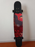 locus longboards 長板夢月系列全能dc舞板平花男女生初學者成人代步刷街專業(yè)滑板 113cm楓之夜 黑橋黑輪 曬單實拍圖