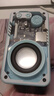 V1機甲小鋼炮音響HIFI藍牙音響七彩燈帶振膜低音炮便攜式迷你透明 藍色- 曬單實(shí)拍圖