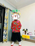 啄木鳥(niǎo)東北大花棉襖學(xué)生冬季加厚中國風(fēng)棉衣過(guò)年國潮風(fēng)大碼情侶裝面包服 21017/M988紅色 XL 曬單實(shí)拍圖
