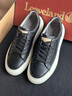 楓葉（leaveland）男鞋春季新品真牛皮百搭商務(wù)休閑皮鞋男透氣防滑軟底板鞋子男 黑色(皮鞋碼) 41 曬單實(shí)拍圖