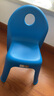 茶花凳子塑料凳家用小板凳換鞋凳學(xué)習椅餐椅靠背椅子加厚防滑小椅子 【藍色1只裝】舒適靠背 圓潤邊角 曬單實(shí)拍圖