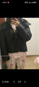 安踏速暖羽絨服丨四格三防面包服女冬季保暖外套連帽棉服休閑上衣 基礎(chǔ)黑-9 M (女165) 曬單實拍圖