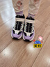 Skechers斯凱奇兒童絨絨靴保暖棉鞋男童女童高筒短靴加絨雪地靴660092L 曬單實(shí)拍圖