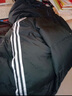 阿迪達斯ADIDAS三葉草男女冬季長款鴨絨600蓬黑色連帽羽絨服 JD3749 A/XL 曬單實拍圖